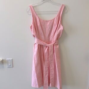 🎉HP🎉 Nine West • Pink Fit & Flare Spring Dress • Sz 16 • NWT!